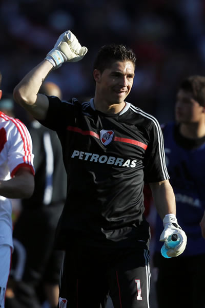 Juan Pablo Carrizo (River Plate). Foto: EFE
