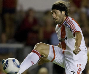 Mariano Pavone (River Plate). Foto: EFE