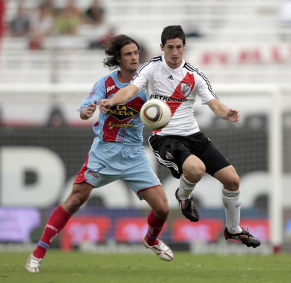 Arsenal de Sarandí 1-1 River Plate. Foto: EFE