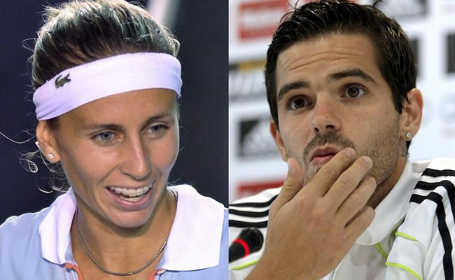 La tenista Gisela Dulko y el futbolista Fernando Gago se casarán en julio. Foto: EFE