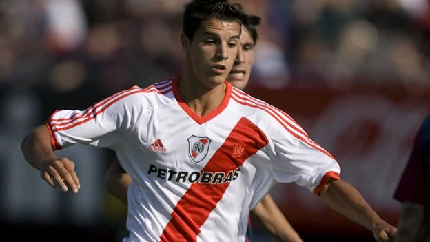 Erik Lamela (River Plate). Foto: EFE