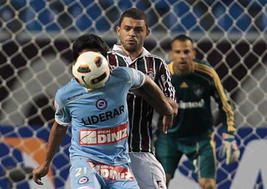 Argentinos Juniors y Fluminense, por una victoria en el Grupo 3 de Libertadores. Foto: EFE
