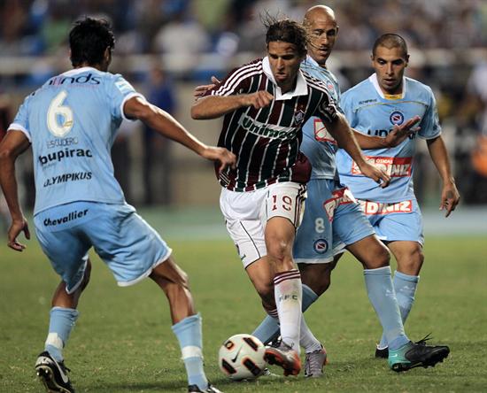 Argentinos Juniors y Fluminense por la definición del Grupo 3 de la Libertadores. Foto: EFE