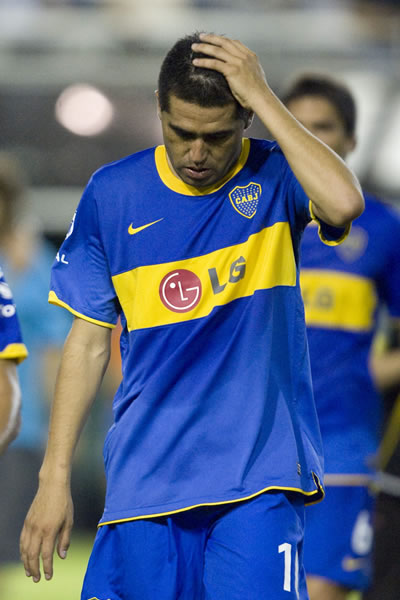 Juan Román Riquelme (Boca Juniors). Foto: EFE