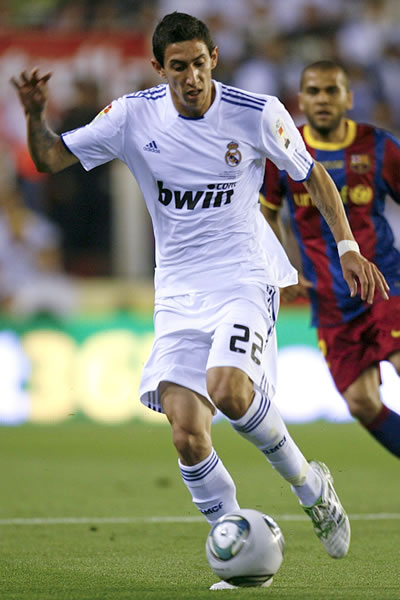 Ángel Di María (Real Madrid). Foto: EFE
