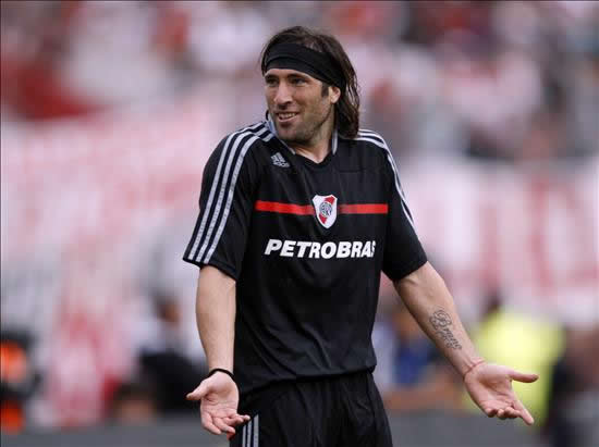Mariano Pavone (River Plate). Foto: EFE