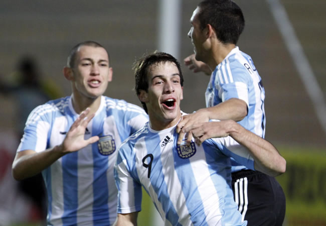 Selección de Argentina Sub 17. Foto: EFE