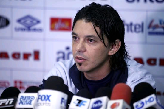 El argentino Marcelo 'Muñeco' Gallardo, hace poco anunció su retiro del fútbol. Foto: EFE