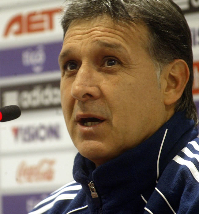 El entrenador del selecionado de fútbol de Paraguay Gerardo Martino. Foto: EFE