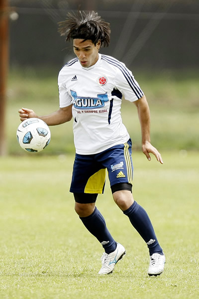 Falcao García, delantero de la Selección Colombia. Foto: EFE