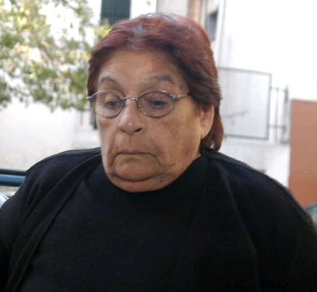 ‘Doña Tota’, Dalma Salvadora Franco, la madre de Diego Maradona. Foto: EFE
