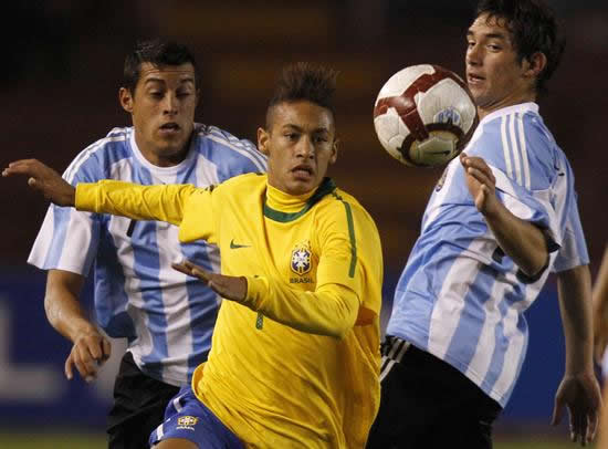 Argentina y Brasil, favoritos para el Mundial Sub de Colombia 2011. Foto: EFE