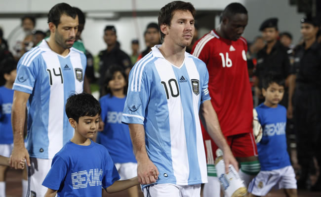 Leo Messi espera conducir a la Albiceleste al Mundial de Brasil 2014. Foto: EFE