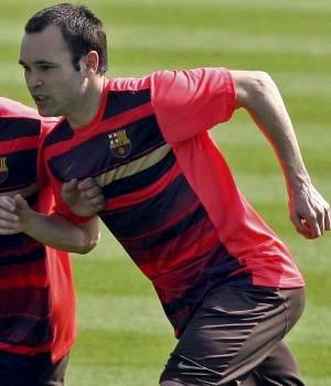 Andrés Iniesta (FC Barcelona). Foto: EFE