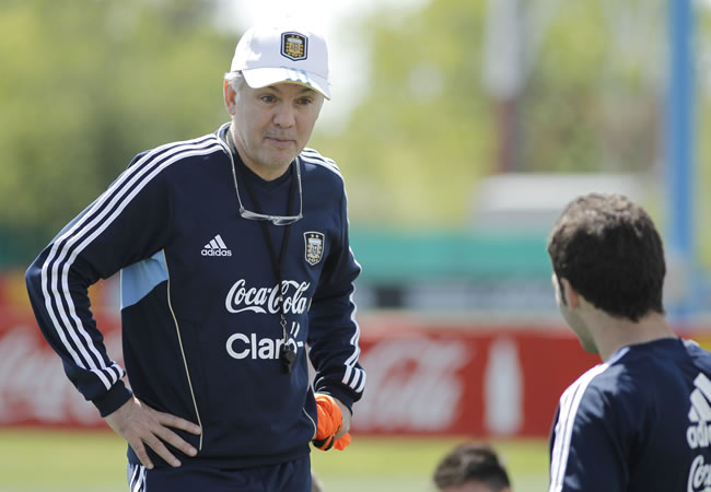 Alejandro Sabella, DT de la Selección de Argentina. Foto: EFE