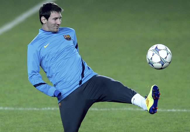El delantero argentino del FC Barcelona, Lionel Messi. Foto: EFE