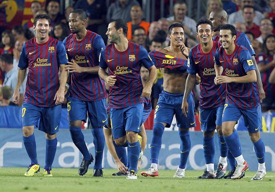 El FC Barcelona regreso a los entrenamientos. Foto: EFE