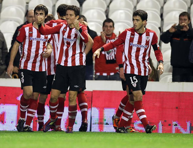 Athletic de Bilbao es noveno en la liga española con 22 puntos. Foto: EFE