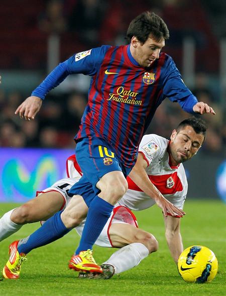 Lionel Messi, único argentino en el once ideal "L'Équipe". Foto: EFE