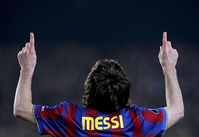 Lionel Messi, elegido por tercera vez consecutiva como el 'Rey de Europa'. Foto: EFE