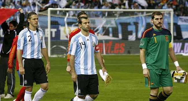 Argentina es décima en la clasificación que lídera España. Foto: EFE