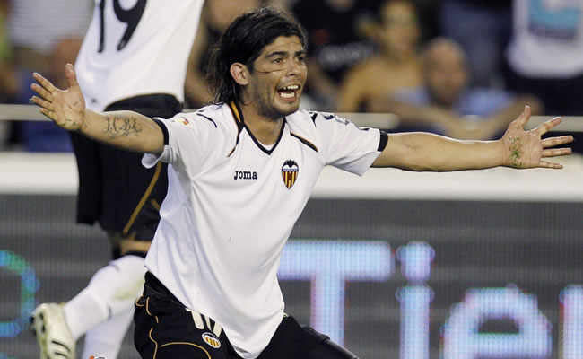 Éver Banega (Valencia FC). Foto: EFE