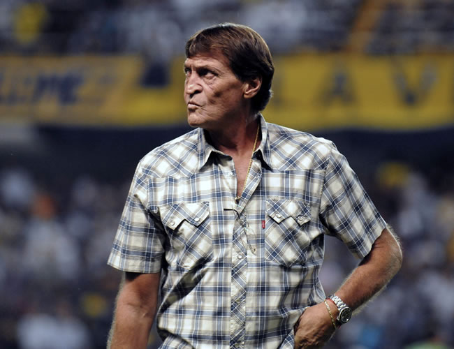 Julio César Falcioni, DT de Boca Juniors. Foto: EFE