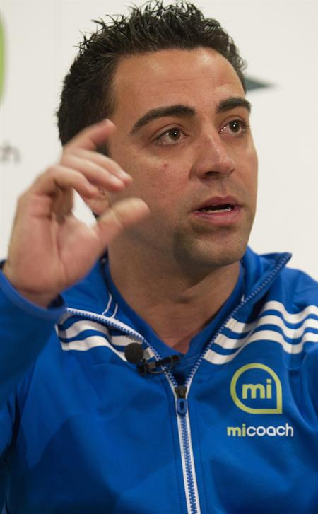 El centrocampista azulgrana Xavi Hernández. Foto: EFE