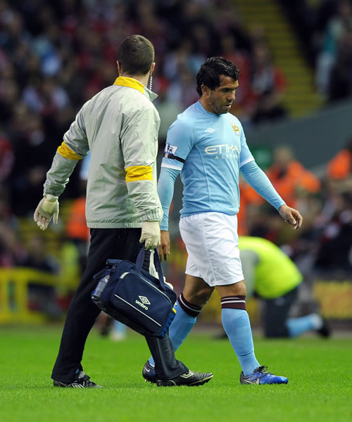 Carlos Tévez (Manchester City). Foto: EFE