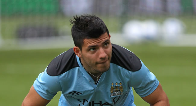 Sergio 'Kun' Agüero (Manchester City). Foto: EFE