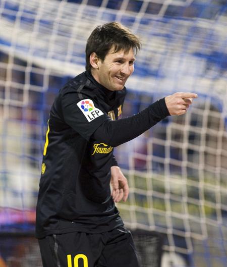 Leo Messi supera a Cristiano en la tabla de goleadores. Foto: EFE