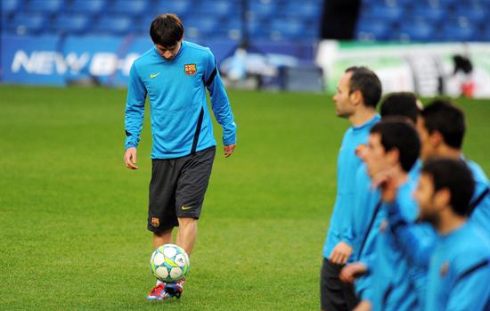 Messi es la mayor atracción para el derbi español. Foto: EFE
