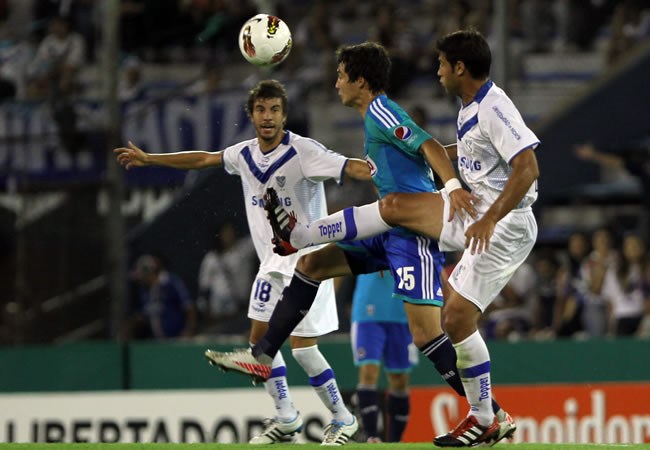 Vélez, Boca y Lanús con rivales fuertes para los octovos de la Libertadores. Foto: EFE