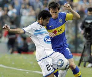 Atlético de Rafaela 2-2 CA Boca Juniors. Foto: EFE