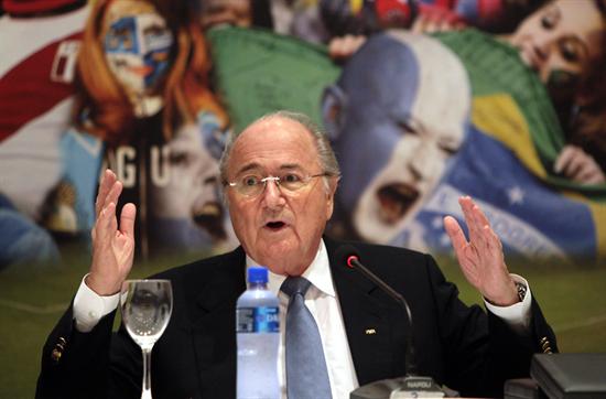 Joseph Blatter, presidente de la FIFA. Foto: EFE