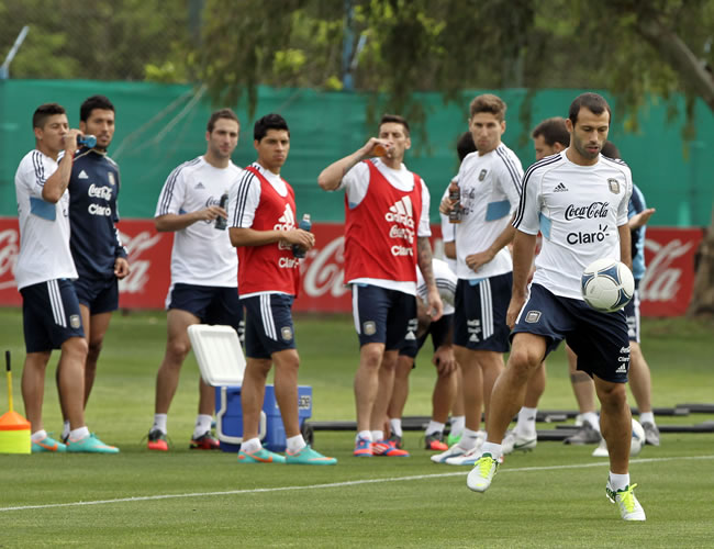 La selección Argentina recibirá a Uruguay en Mendoza. Foto: EFE