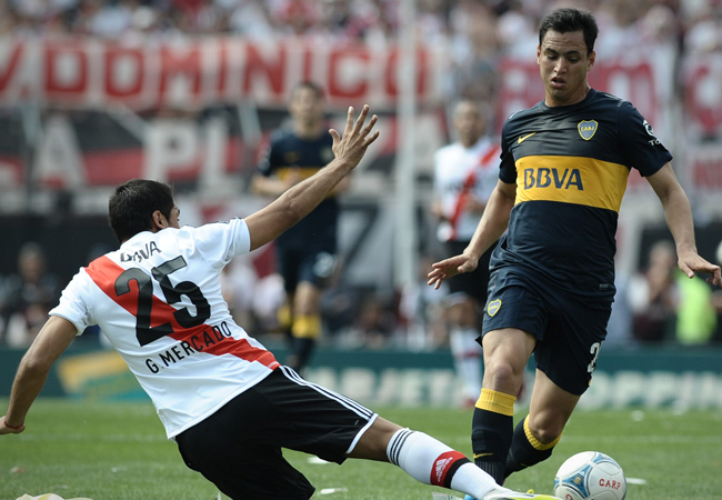 Clásico River Plate vs. Boca Juniors. Foto: EFE