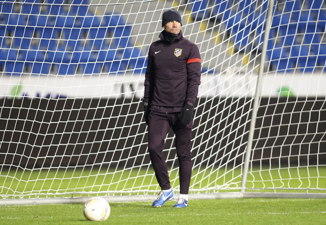 El entrenador argentino del Atlético de Madrid, Diego Pablo Simeone. Foto: EFE