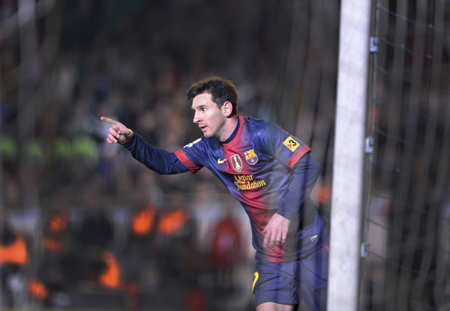 El delantero argentino del FC Barcelona, Leo Messi. Foto: EFE