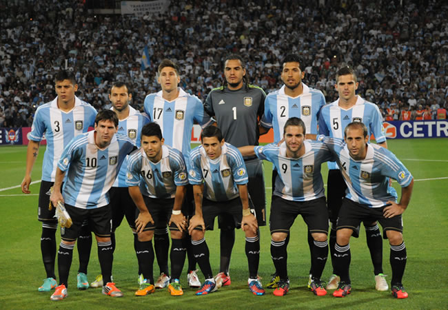 Selección Argentina de fútbol. Foto: EFE