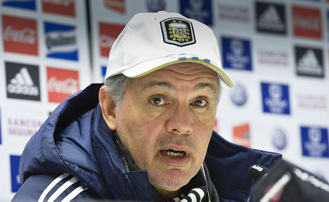 El entrenador de la selección argentina, Alejandro Sabella. Foto: EFE