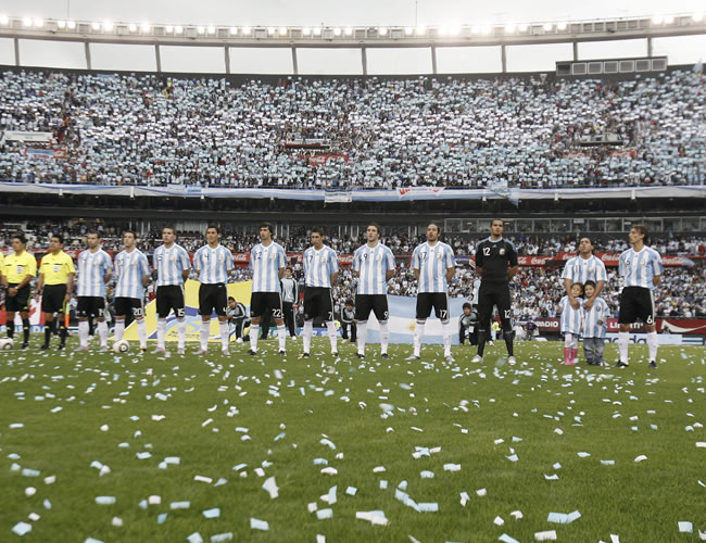 La selección argentina espera clasificar y ganar el Mundial 2014. Foto: EFE