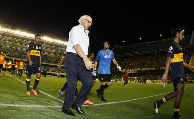 Bianchi: "Boca jugó el partido que nunca pensó y San Martín el soñado". Foto: EFE
