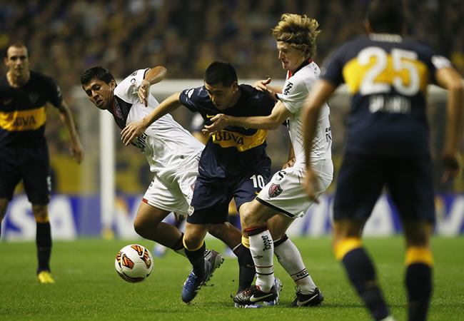 Newell's recibe a Boca en la definición de un cupo para la semifinal de la Libertadores. Foto: EFE