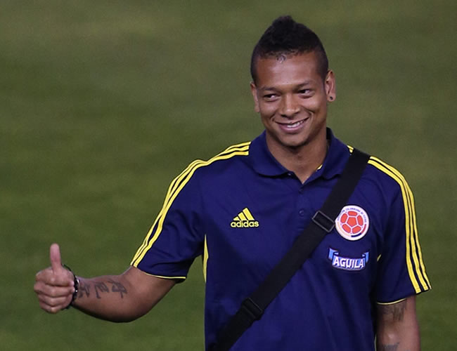 El jugador de Colombia, Freddy Guarín. Foto: EFE