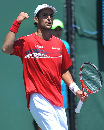 El tenista colombiano Santiago Giraldo. Foto: EFE