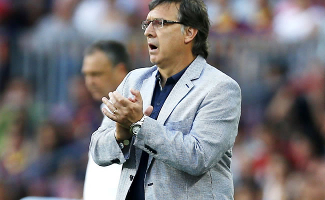 El entrenador del Barcelona, el argentino Gerardo "Tata" Martino. Foto: EFE