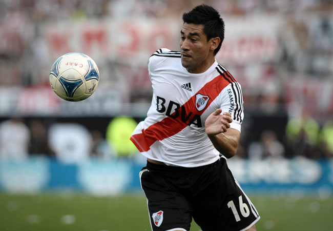El jugador Ariel Rojas de River Plate. Foto: EFE