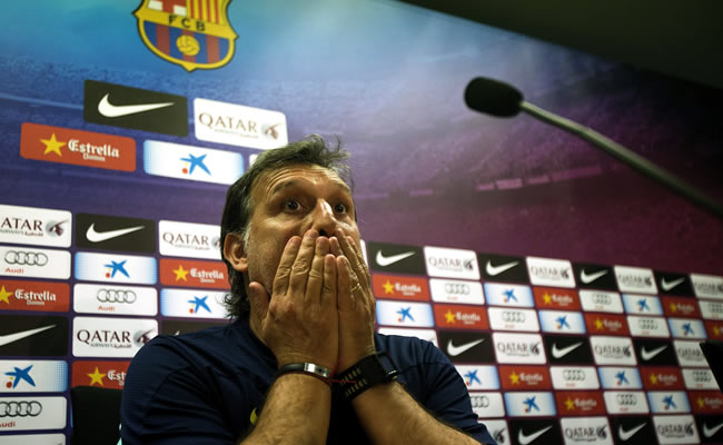 El entrenador del Barcelona, el argentino Gerardo 'Tata' Martino. Foto: EFE