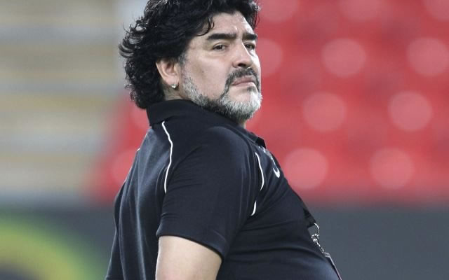 Maradona se postula como técnico de Boca cuando pase la "Biachidependencia". Foto: EFE